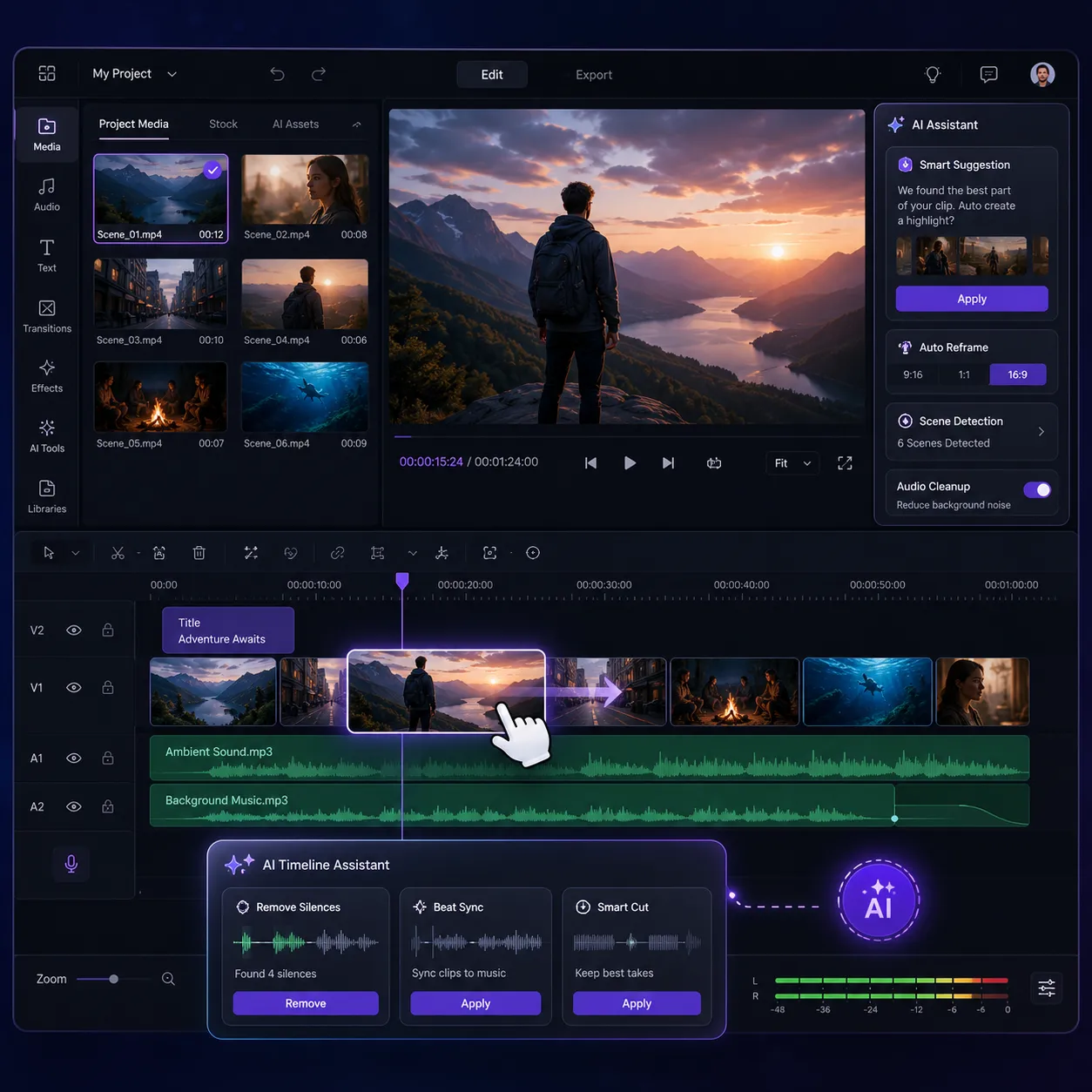Timeline editor